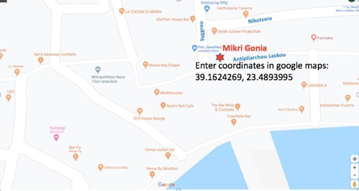 斯基亚索斯镇Mikri Gonia别墅 外观 照片